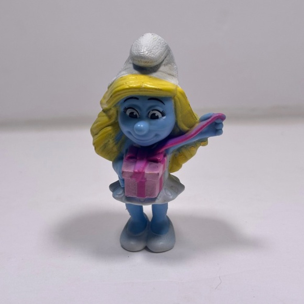 Smurfette Smurfs McDonald's Happy Meal Toy 2013 Gift Present Figure